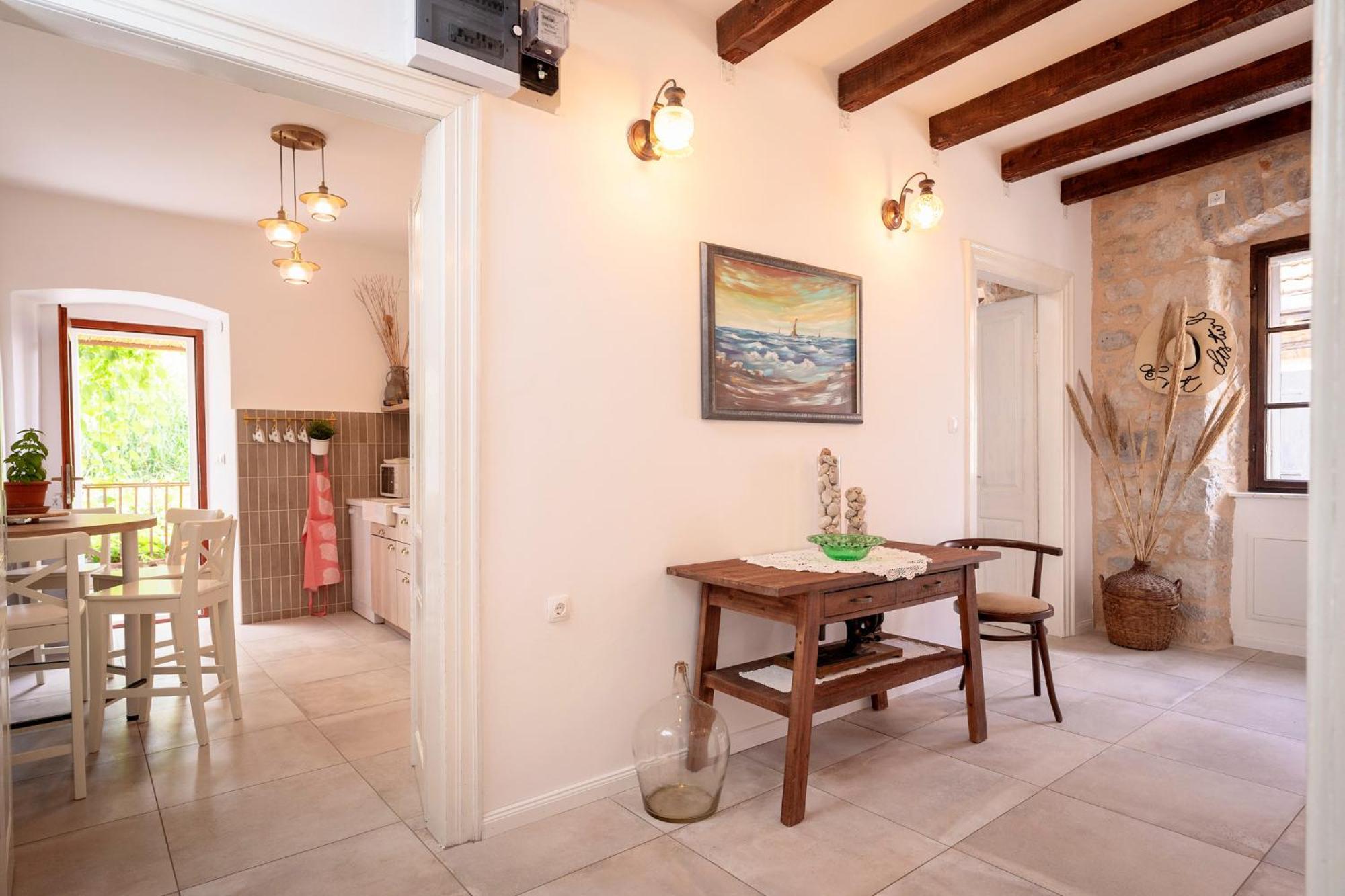 Holiday Home Skala With Hot Tub & Kala With Terrace Pitve Exteriör bild